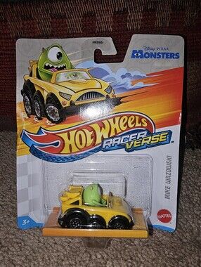 NEW 2023 Hot Wheels Racer Verse Mike Wazowski Pixar Monsters Inc